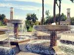 Fountains on the Square of Amir Temur, Tashkent